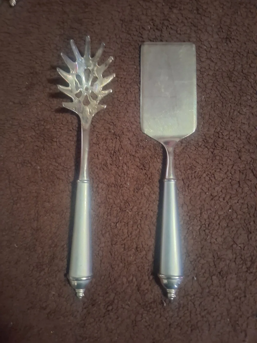 Vintage Towle Silver Plated Serving Set Utensils